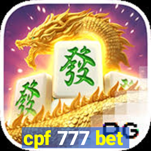 cpf 777 bet